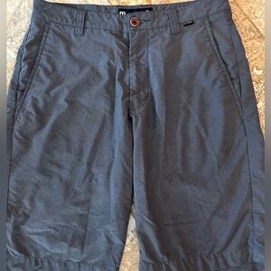 TRAVIS MATHEW mens size 30 dark grey golf shorts